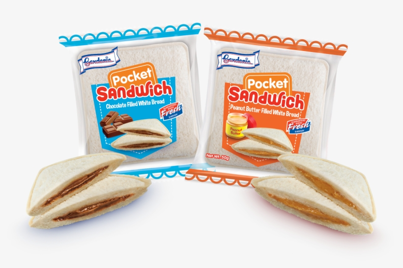 Give Love To Your Children Through Gardenia Pocket - Gardenia Pocket Sandwich, transparent png download