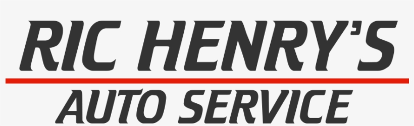 Ric Henry's Auto Service Logo - Auto Service Logo Plate, transparent png download