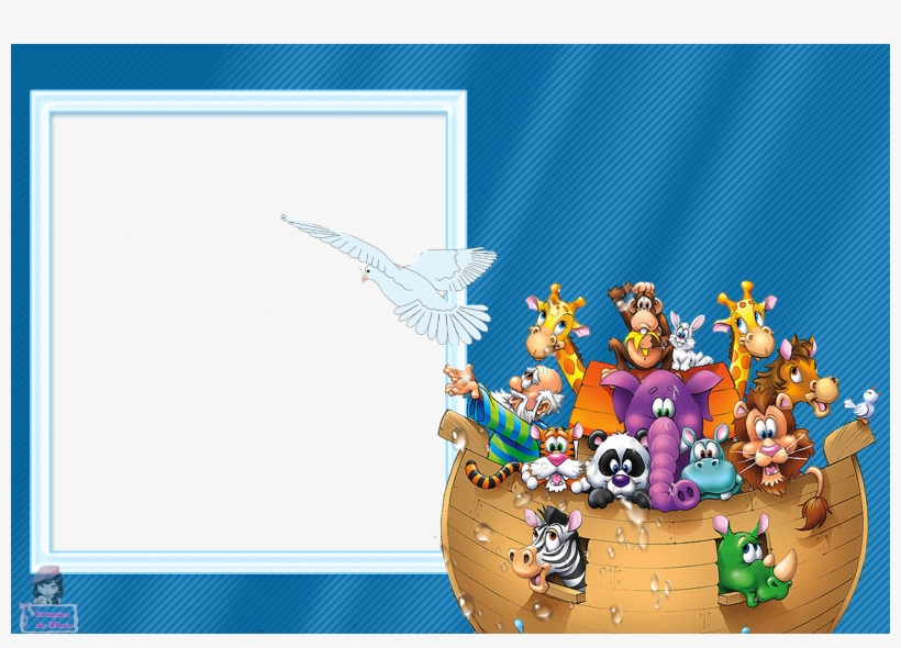 3 Lindas Molduras No Tema Arca De Noé, Em Png Para - El Arca De Noé: La Historia Se Repite, Sólo La Gente, transparent png download