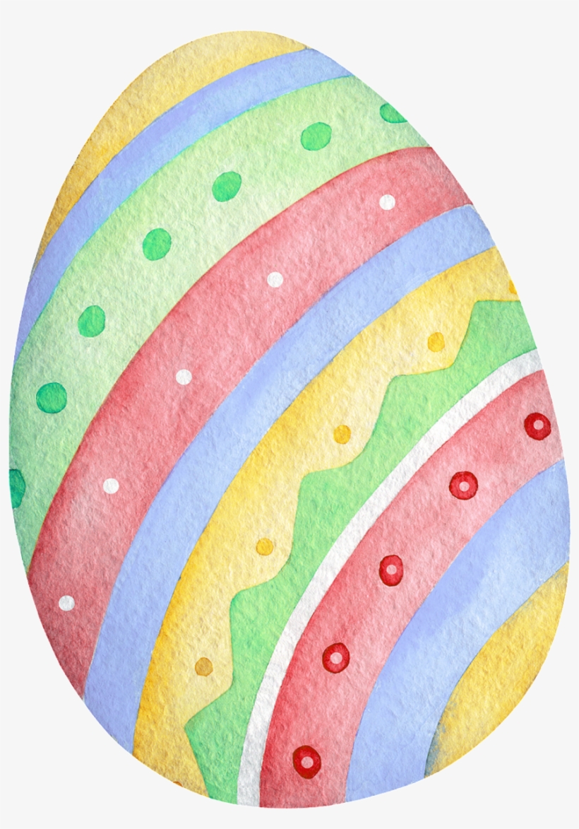 Watercolor Beautiful Egg Transparent - Watercolor Painting, transparent png download