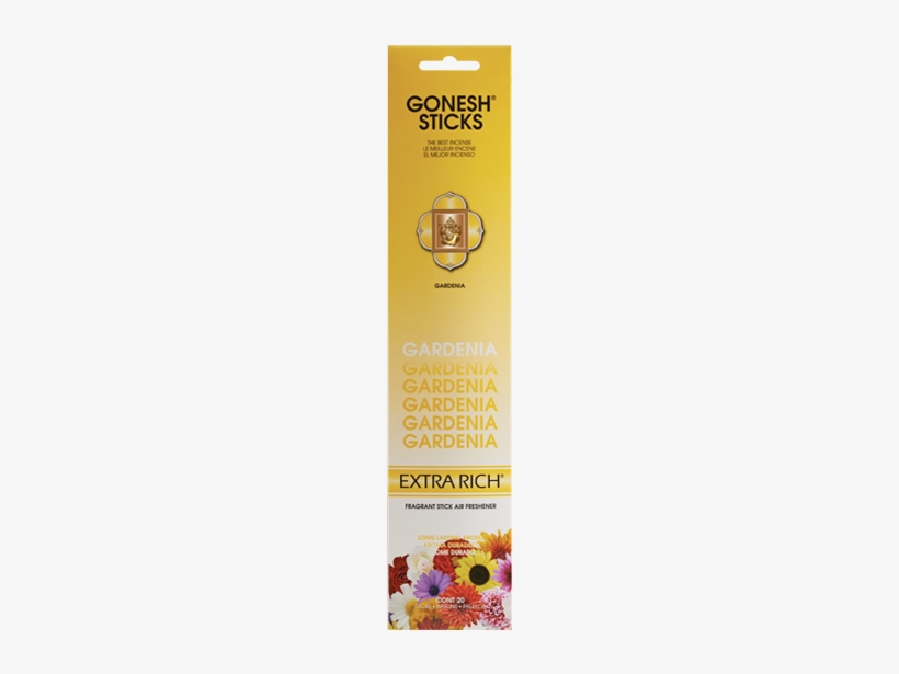 Gonesh Incense Sticks, Black Cherry - 20 Sticks, transparent png download