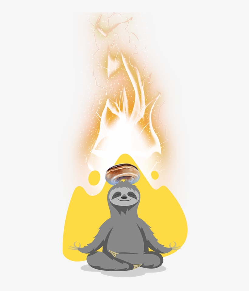 Donutheavensloth - Portable Network Graphics, transparent png download
