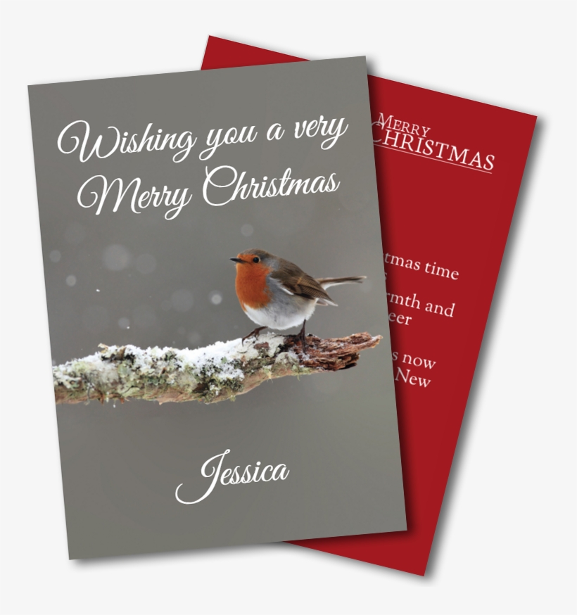 Christmas Greeting Cards - Snowman Family All In Glow Card, transparent png download