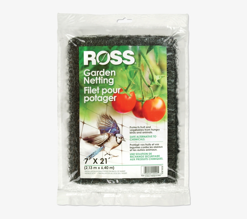 Ross Garden Netting - Easy Gardener Inc Garden Netting, 1-in. Square/black, transparent png download