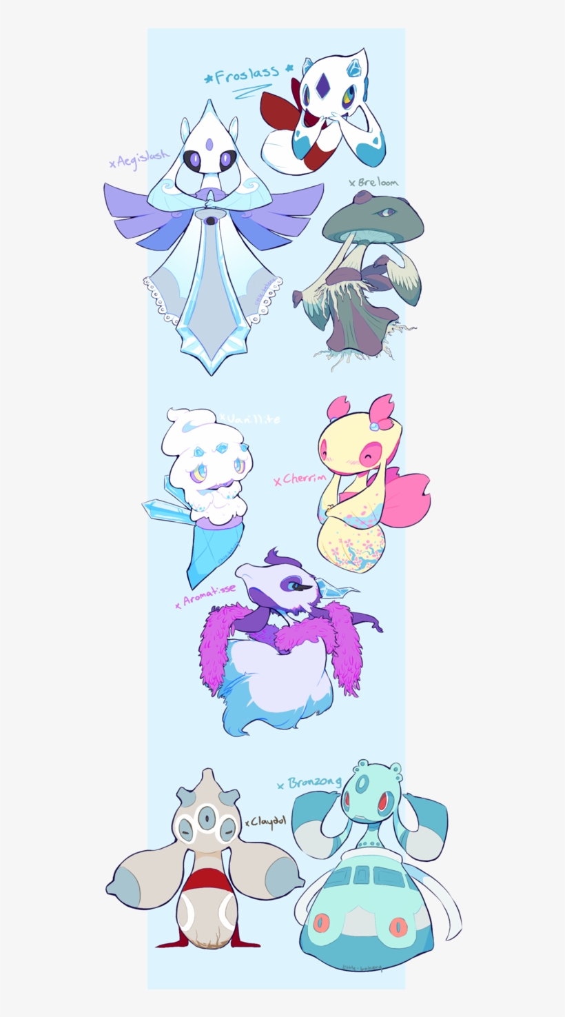 Froslass Variants By Wee-donut - Froslass, transparent png download