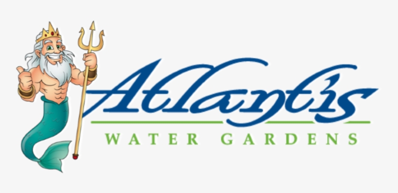 Atlantis Water Gardens Logo, transparent png download