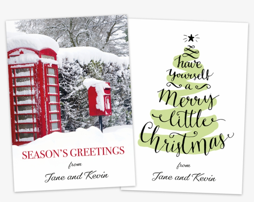 Why Not Select One Of Our Photo Christmas Cards For - British Winter, transparent png download
