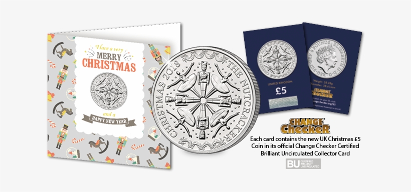 2018 Christmas Card Product Images Mobile - Nutcracker Coin Christmas Card, transparent png download