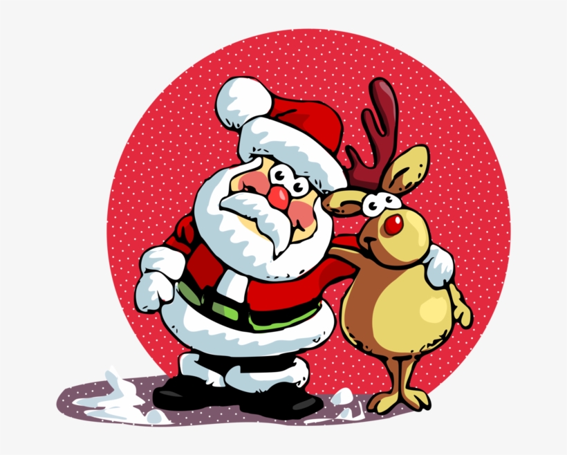 Santa Claus Christmas Day Christmas Card Greeting & - Merry Christmas Card For Friend, transparent png download