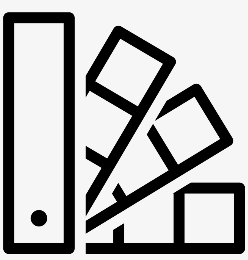 Paleta De Colores Icon - Colour Swatch Icon Png, transparent png download