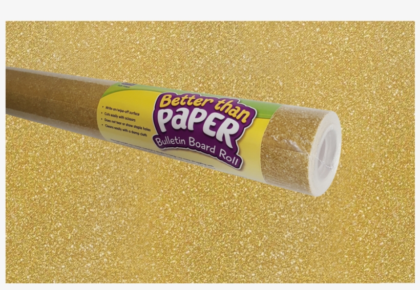 Tcr77364 Gold Shimmer Better Than Paper Bulletin Board - Better Than Paper Bulletin Board Roll, transparent png download