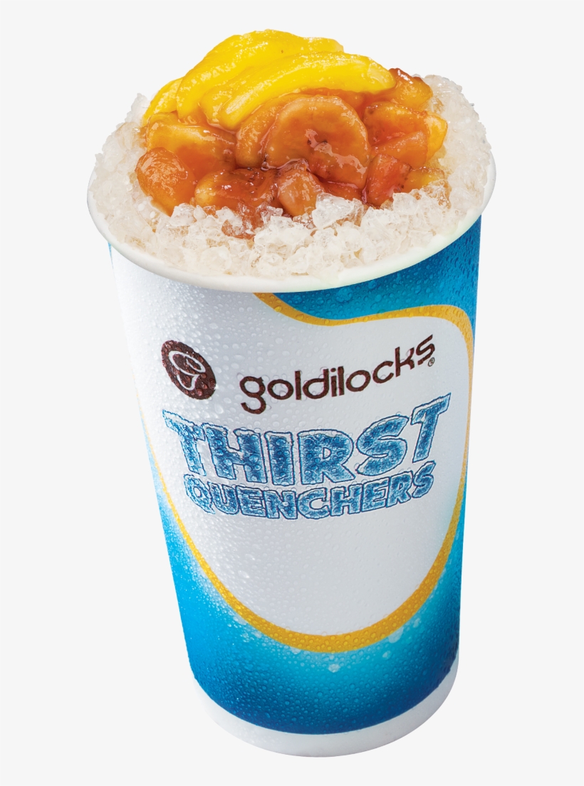 Goldilocks Saba Con Hielo Thirst Quencher - Food Launch 2018 Press Release, transparent png download