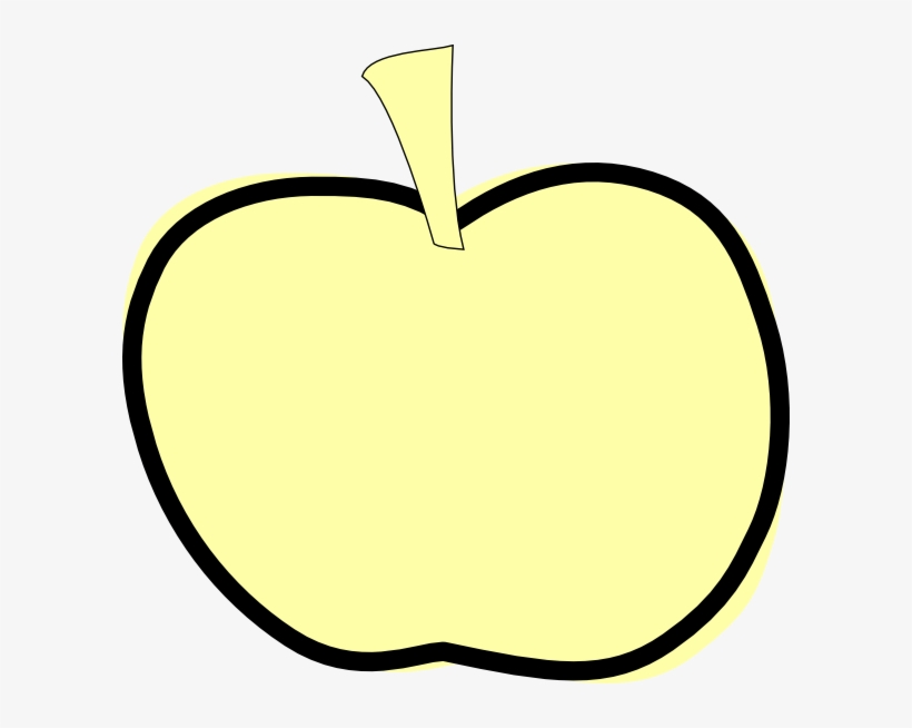 Golden Apple Clip Art At Clker - Clip Art, transparent png download