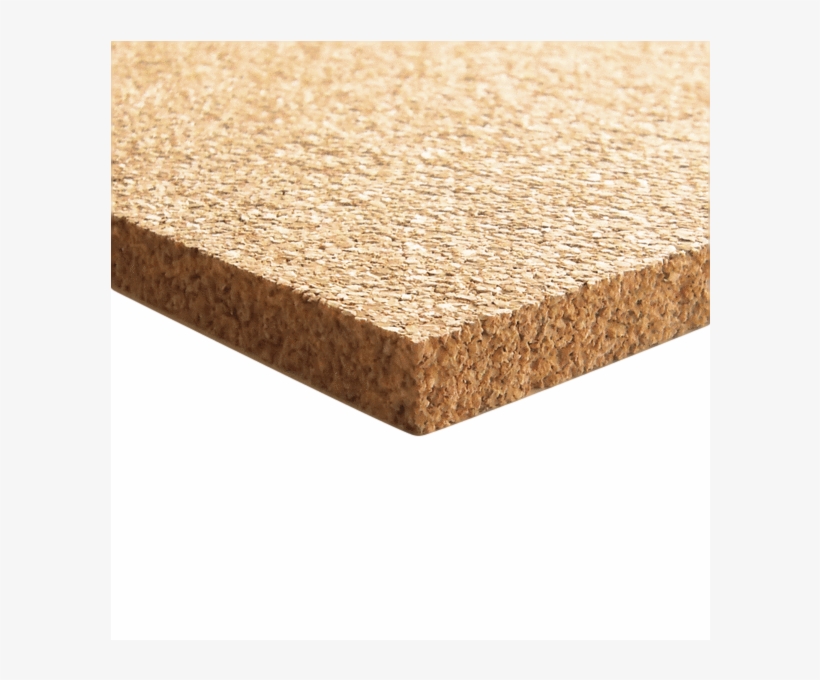 Medium-grained Agglomerated Cork Board 14x640x950mm - Plywood, transparent png download