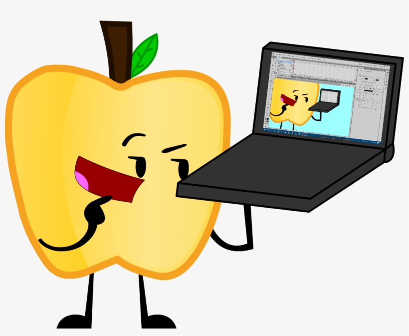 Gold Apple Pose, transparent png download