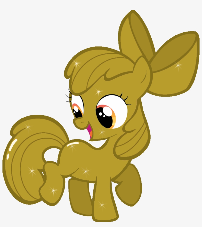 Golden Apple Bloom - Cartoon, transparent png download