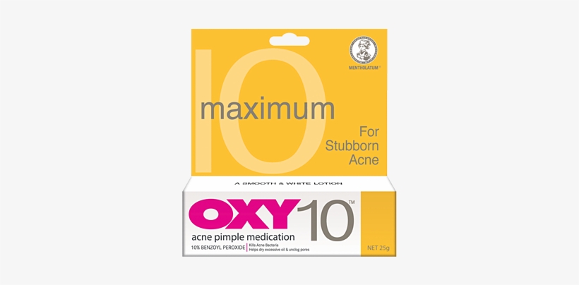 Oxy-10 Balance Rugby Acne Medication 10% 45gm, transparent png download