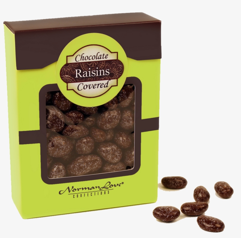 Chocolate Covered Raisins - Chocolate Bar, transparent png download