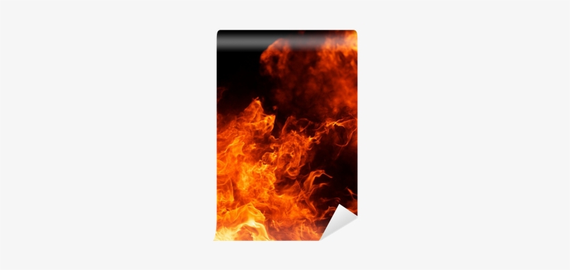 Blaze Fire Flame Texture Background Wall Mural • Pixers® - Flame, transparent png download