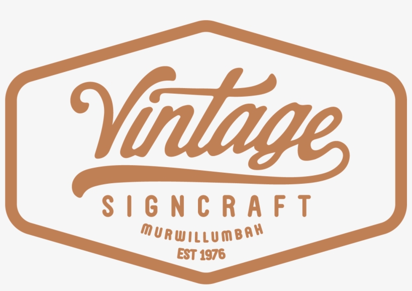 Vintage Signcraft - Layout Table Industrial Design, transparent png download