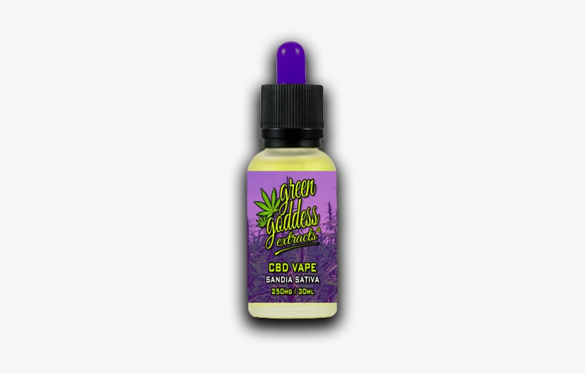 Greengoddessextracts Cbd Vape Watermelon Sandia Sativa - Electronic Cigarette Aerosol And Liquid, transparent png download