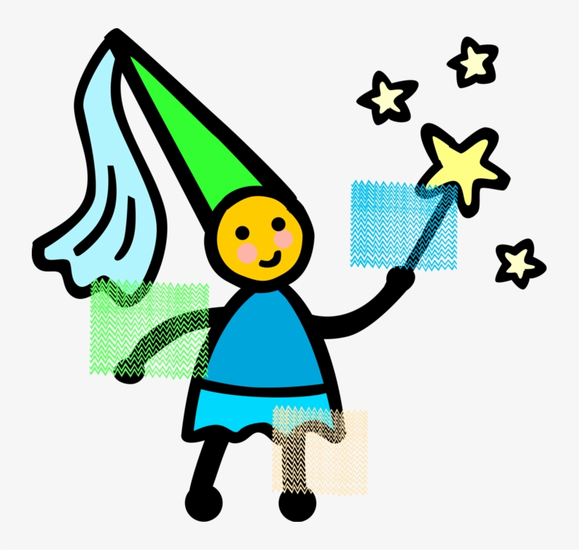 Vector Illustration Of Young Girl In Mythical Fairy, transparent png download