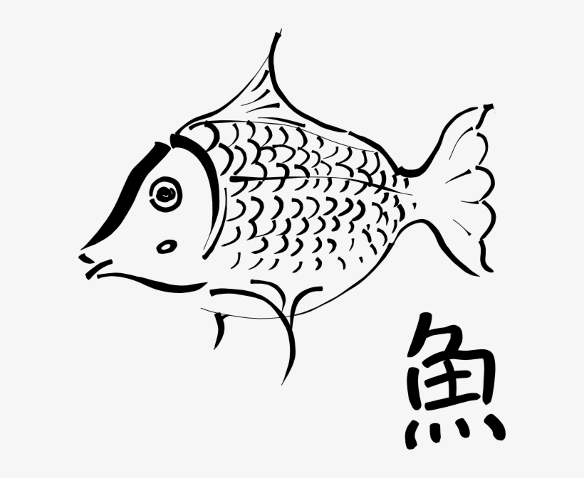 How To Set Use Fish Outline Clipart - Outline Of A Fish, transparent png download