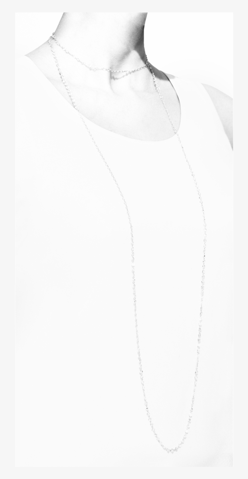 3-link Diamond Necklace, transparent png download