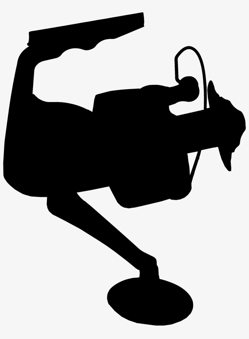 Source - - Fishing Reel Silhouette, transparent png download