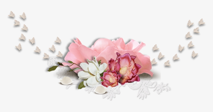 Flores Rosa Pastel Png, transparent png download