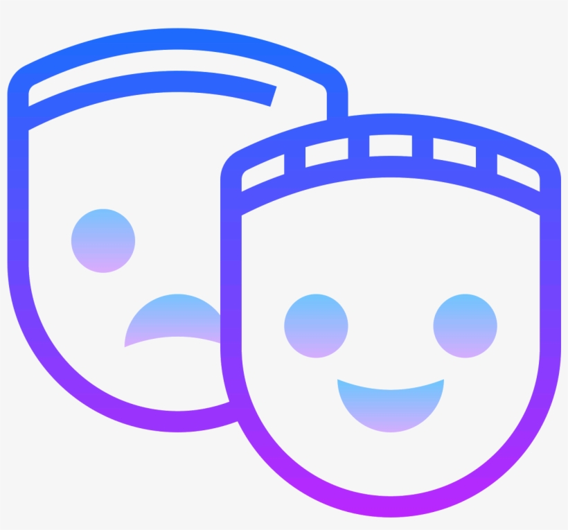 Stereotypical Shakespear Derivative Two Masks, transparent png download