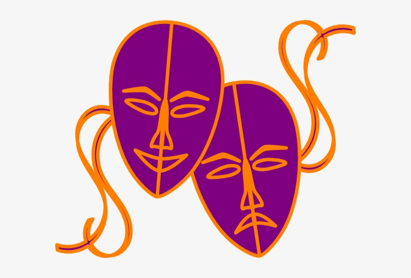 Clipart Of Clarke, Drama And Drama Mask - Drama, transparent png download