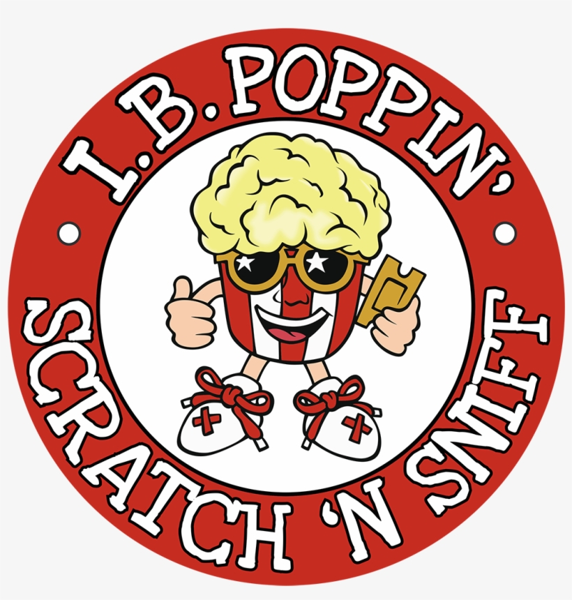 Popcorn Whiffer Stickers Scratch & Sniff Stickers *new - North Carolina Marine Fisheries Logo, transparent png download