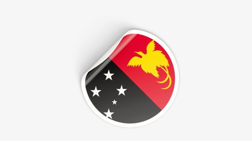 Papua New Guinea Flag Icon Png, transparent png download