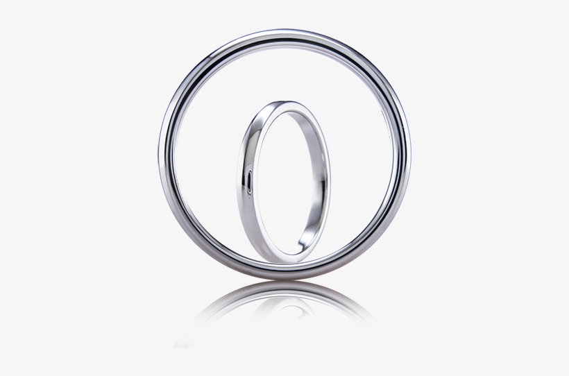 Browse Our Collection Of Classic Wedding Bands - Platinum, transparent png download
