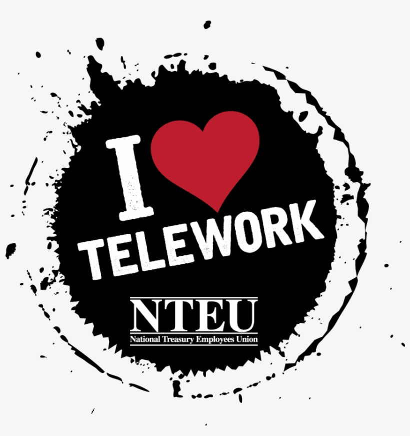 I Heart Telework Sticker - News Limited, transparent png download
