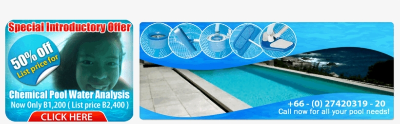 Welcome To Bangkok Pools - Clear Deluxe Pool Maintenance Kit, transparent png download