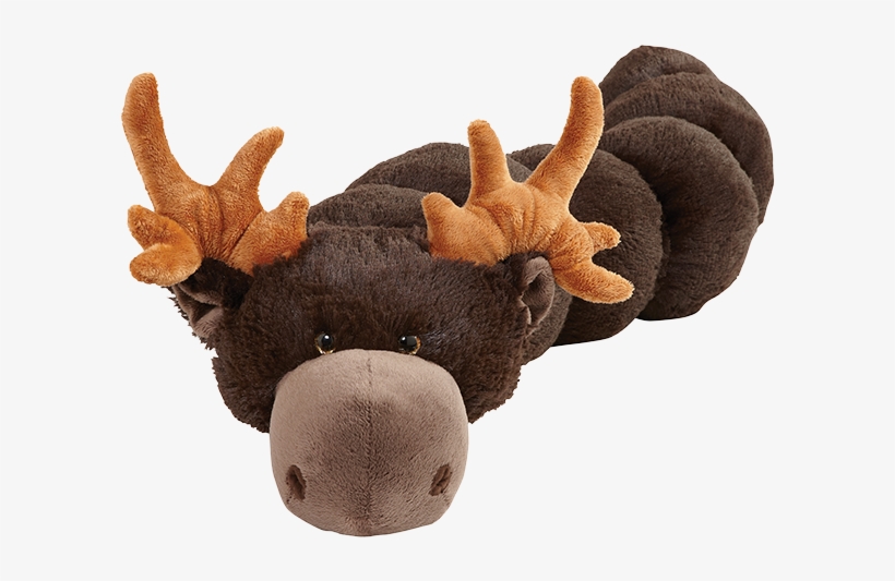 Pillow Pets Chocolate Moose Bodypillar Chocolate Moose Plush