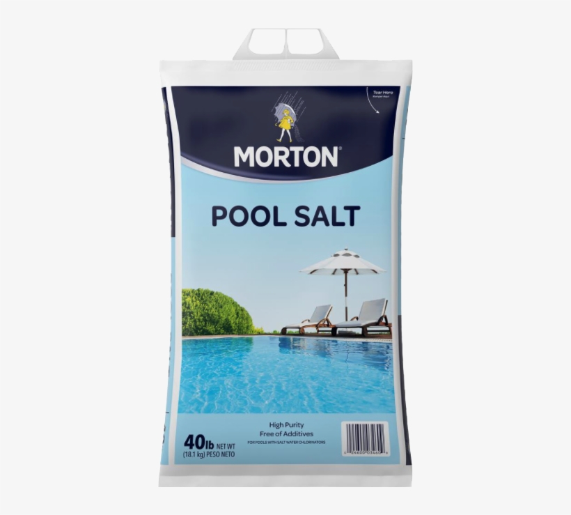 Pure Clean Pool Water - Morton Clean And Protect, transparent png download
