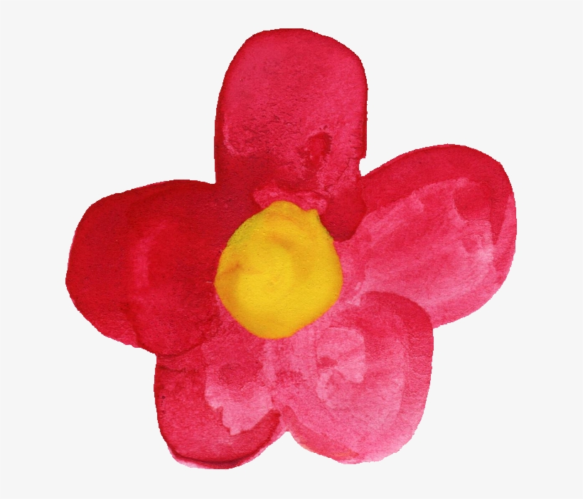 Free Watercolor Flower 2 12 Png - Watercolor Painting, transparent png download