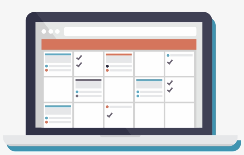 Free Content Marketing Editorial Calendar Template - Content Marketing Calendar, transparent png download