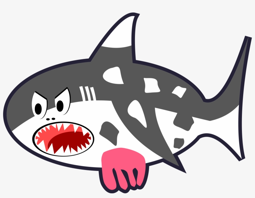 Big Image - Shark Cow, transparent png download
