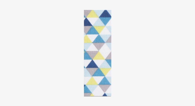 Triangulo Multicolor Turquesa - Blue, transparent png download