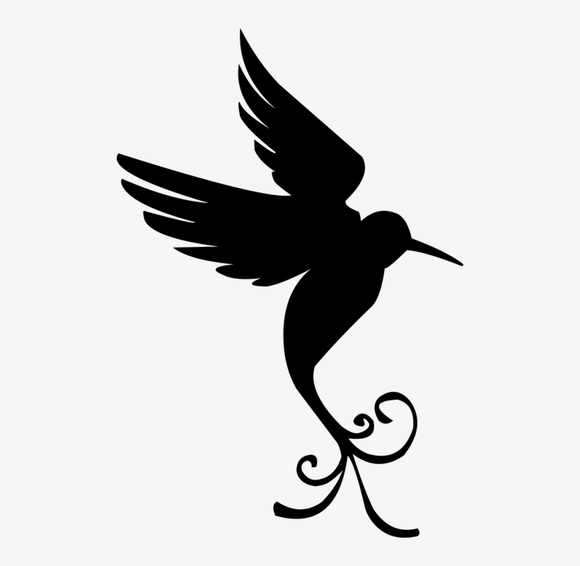 Image Result For Bird Wing Silhouette - Bird Silhouette, transparent png download