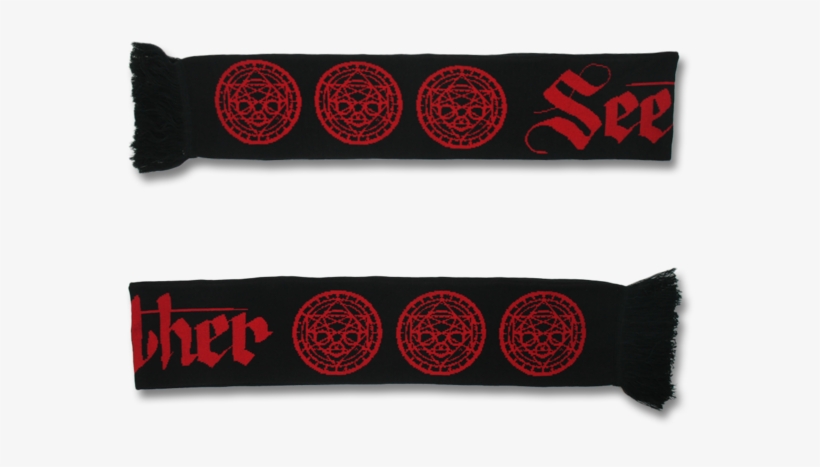 Jacquard Knit Logo Scarf - Scarf, transparent png download