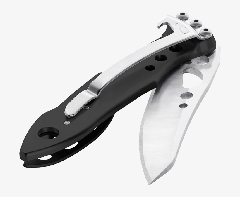 Skeletool Kb Pocket Knife, Black, Knife Blade Partially - Leatherman Skeletool Kb 832385, transparent png download