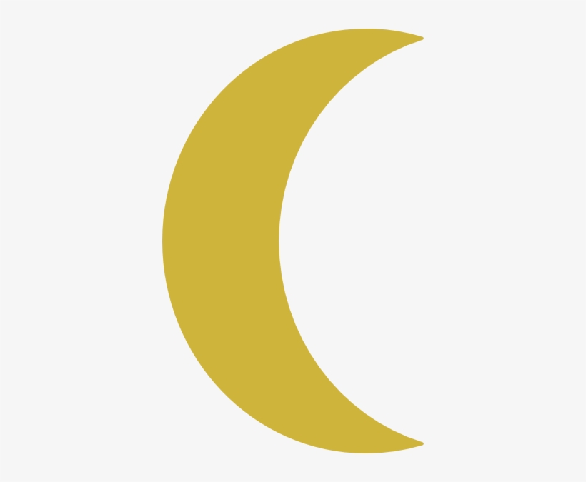 Moon Clipart Png - Gold Moon Clipart Transparent PNG - 366x595 - Free