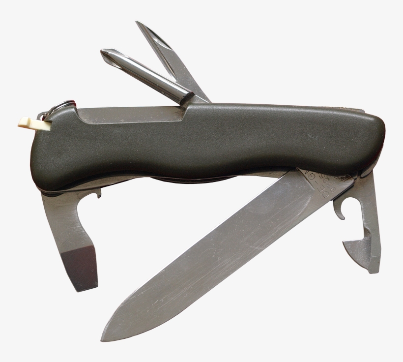Multipurpose Pocket Knife - Tool, transparent png download