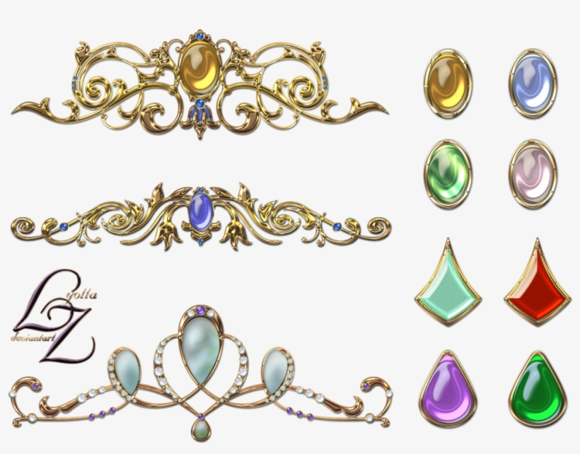 Crown Tiara Gems Lyotta By Lyotta - Tiara Deviantart, transparent png download