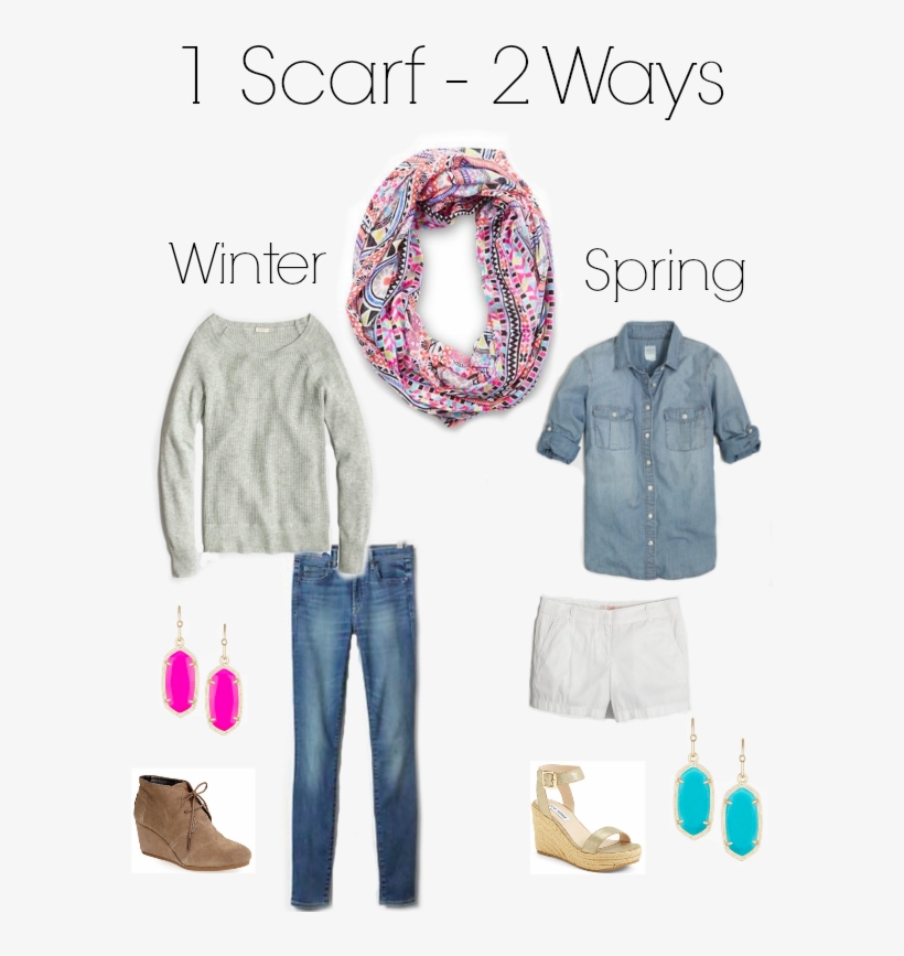 And, When Spring Finally Arrives, You Can Continue - Scarf, transparent png download
